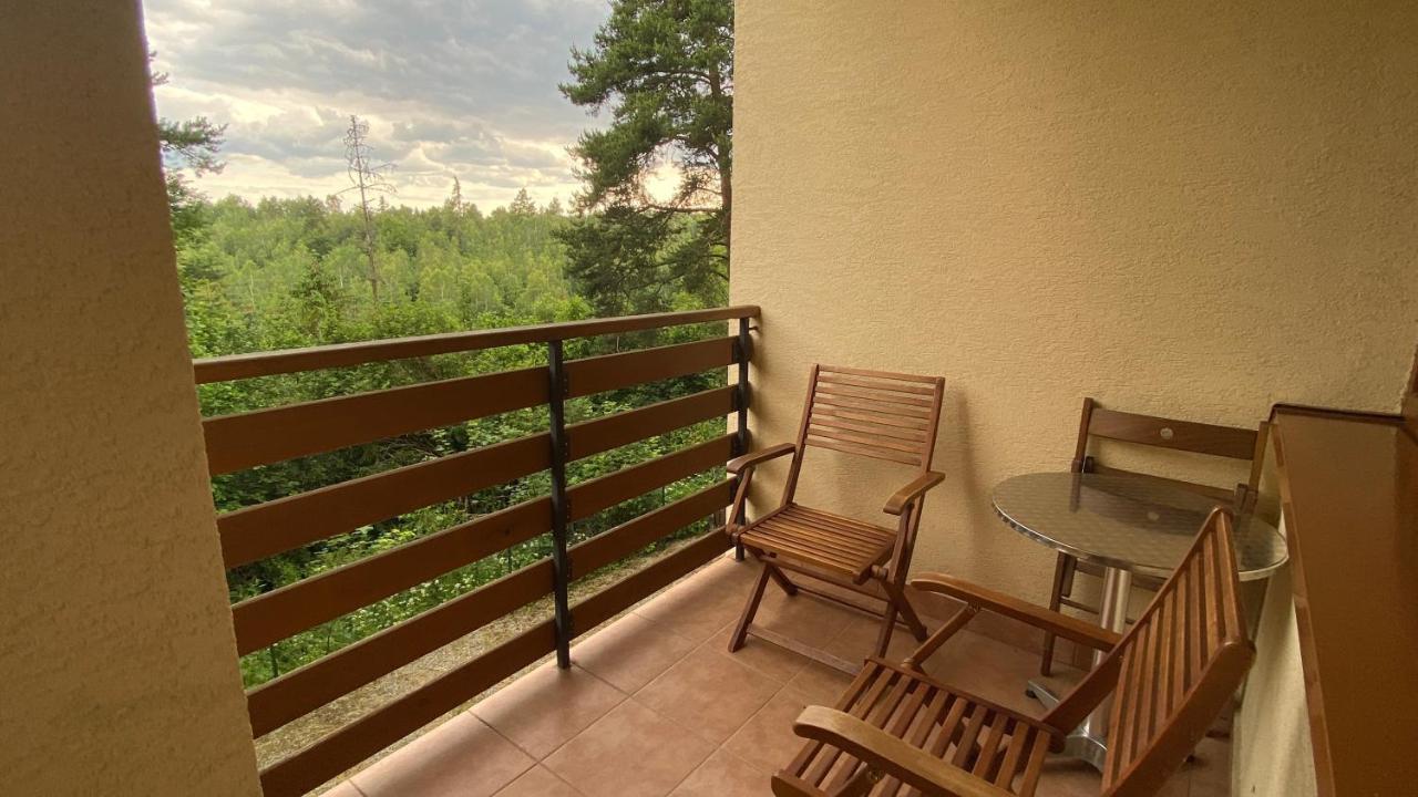 Forest view from the private balcony
