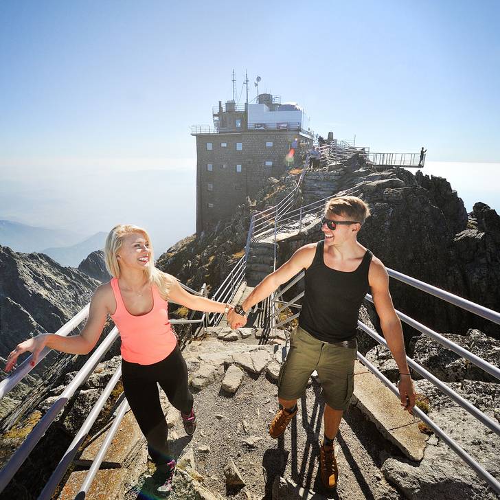Lomnický štít peak, High Tatras