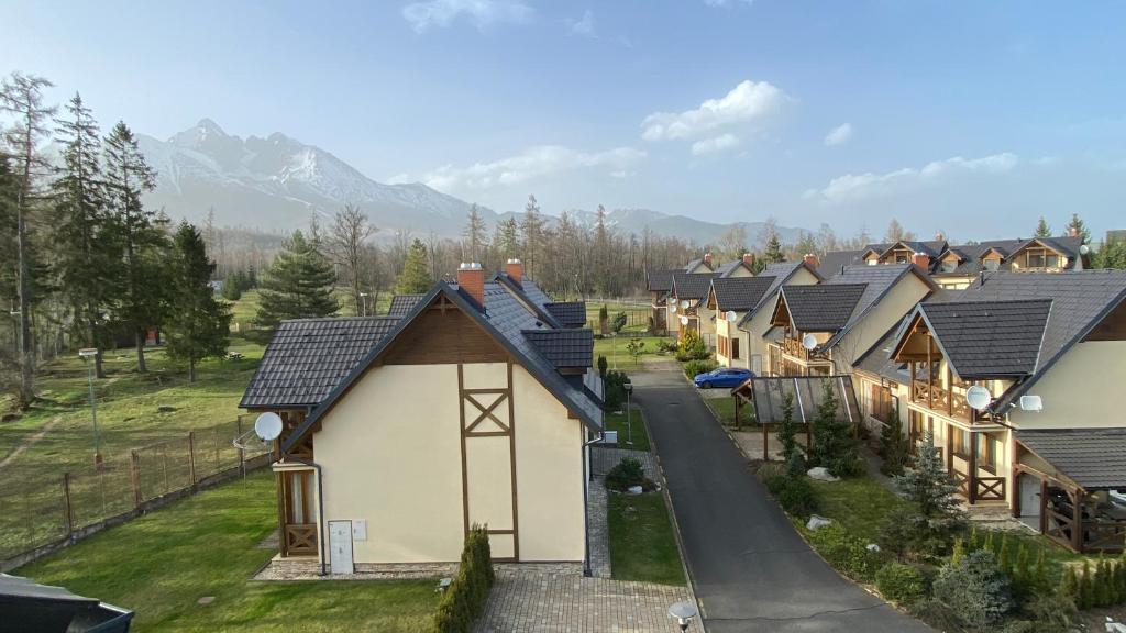 High Tatras mountain view from Dependance Apartment Highland